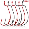 FANATIK Offset FO-3315 Fishing Hook for Rubber Baits 8, 6,