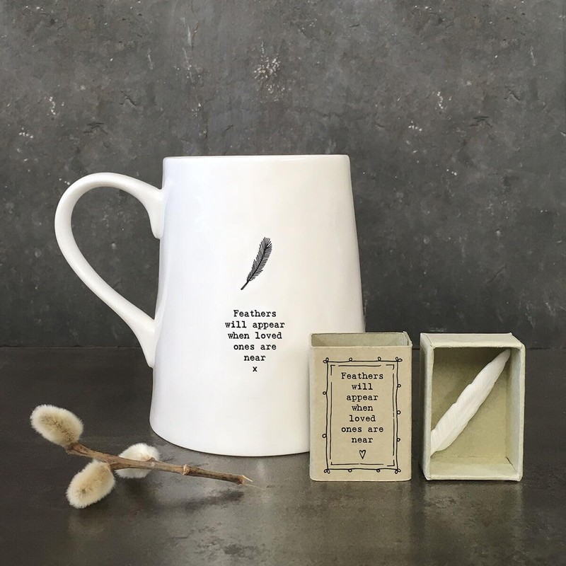 East of India Feather will appear when a loved ones
