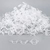 Clips de tomate, 100 clips de plástico para enrejado, clips