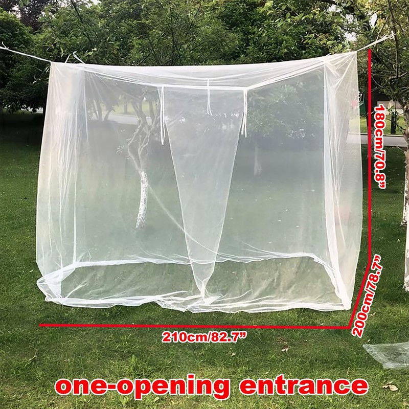 Mosquito Net, Large Outdoor Four Corners Enhanced Mosquito Net Indoor