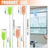 4 pcs Extendable and Washable Microfibre Feather Duster,13" to 30"
