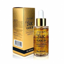 Dr. Setau 24K Gold Dipanthenol Ampoule 30ml Rum Essence Skin Booster Moisturizer Anti-aging Pay on delivery or upon order / 닥터세타우 24K 골드 디판테놀 앰플 30ml 럼 에센스 스킨 부스터 보습제 안티 이징 착불 또는 주문시 결제
