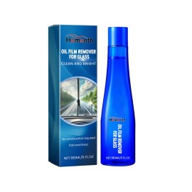 Homonth Automotive Glass Oil Film Remover, Window Decontamination, Cleaning and Repairing Glass clear Curing AgentModel Number: HM-E03-0120-01