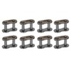 QUARKZMAN 8 Pieces 10B-1 Roller Chain Link Links 15.875 mm