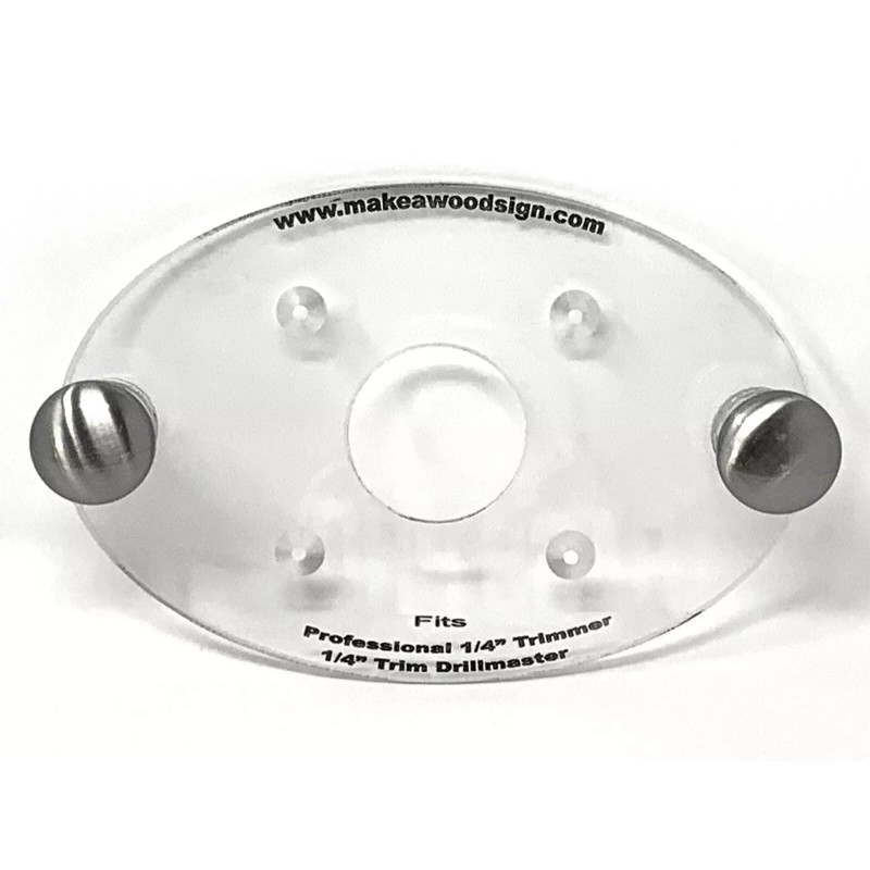 Dave's Harbor Freight DrillMaster Trim Router Acrylic Base Plate