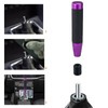 Lunsom 180mm Long Metal Shift Lever Gear Shift Knob PU