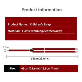 WannGe Kids Y-Shape Suspenders - Adjustable Comfortable Braces for Boys & Girls - Smoky Gray