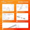SWIFTFLUSHER Outboard Quick Connect Flush Kit for MERCURY outboard engines，