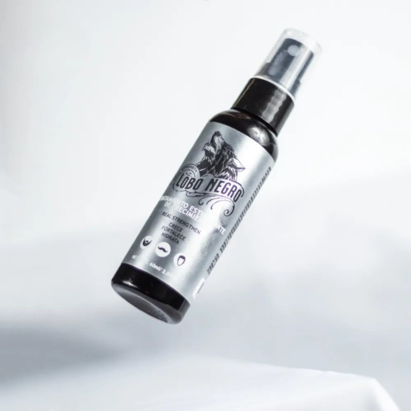 Tratamiento Crecimiento Cabello Y Barba 60 Ml - Lobo Negro