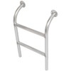 Boat Boarding Ladder 163327 | 26 3/4 Inch 2-Step Aluminum