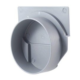 Gray Plastic Plastic End Outlet Connector for URA WATER Model UA-100 Drain System