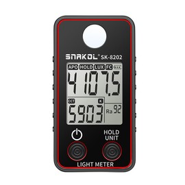 Color Temperature Tester High Precise Illuminance Meter 0.5-300000LUX LED Illumination Test Meter Photographic Luminance Measuring Device