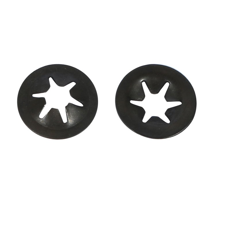 sourcingmap 100 Pcs 4mm x 12mm Internal Tooth Starlock Star