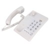 KXT504 Desktop Corded Telephone Multifunctional Large Button Landline Phone for