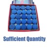 klahh 50Pcs 10mm Cue Tips Pool Cue Tips Snooker Cue