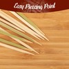 BambooMN 3.5" (9cm) Medium Rare Steak Doneness Marking Bamboo Paddle