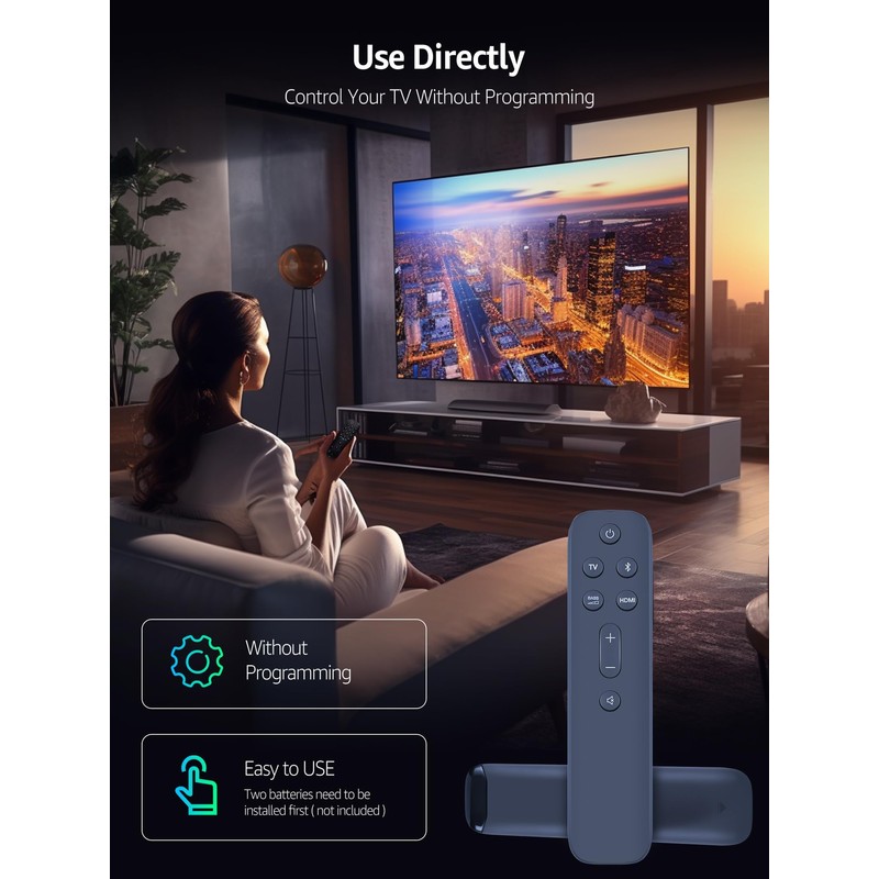New Replacement Soundbar Remote Control for JBL Bar 5.1 Surround
