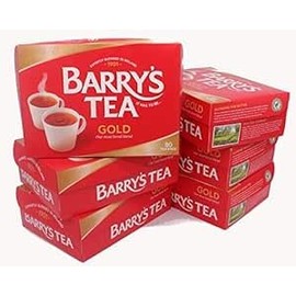 Saras Barry's Gold Blend Teabags 80's - 250g (Pack of 6) | Full-Flavored Irish Breakfast Tea | 480 Teabags Total | Traditional tea blend