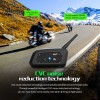 EJEAS V6 Pro Motorcycle Helmet Waterproof Bluetooth Intercom Headset Wireless