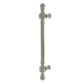 Allied Brass RW-3/8 Retro Wave Collection 8 Inch Door Pull, 8", Polished Nickel