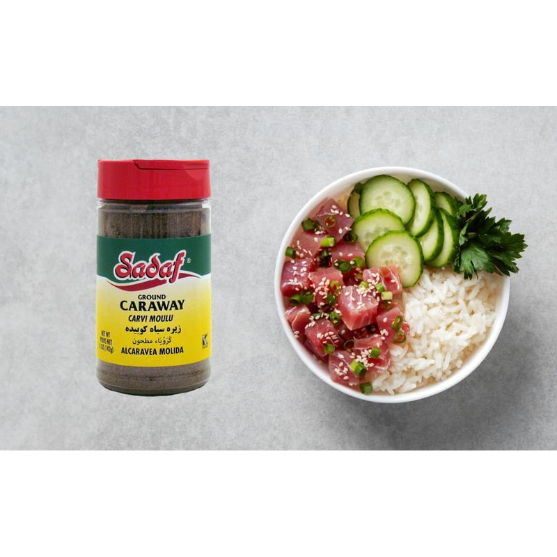 Sadaf Ground Caraway - Caraway Powder for Cooking & Food