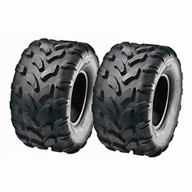 MMG Set of 2: ATV Tubeless Type Tires Size: 18x9.5x8 (255/55-8) (P80) Rear, Compatible on ATVs Roketa, SUNL, Tank, TaoTao, TGB, Vento