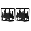 2pcs Tree Napkin Holder Hollow Out Tree Pattern Thickened Nonslip