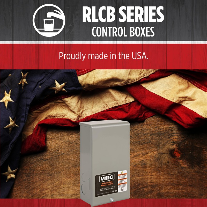 Red Lion RLCB10-230 1-HP 230-Volt VMC Control Box for Submersible