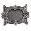 Pewter Finish Ornate Empire Western Belt Buckle for Men and