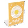 4 Pcs Metal Bookends Anti Slip Exquisite Beautiful Unique Design