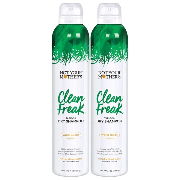 Not Your Mother's Clean Freak Tapioca Dry Shampoo, 7 Oz, 2 count, for all hair types