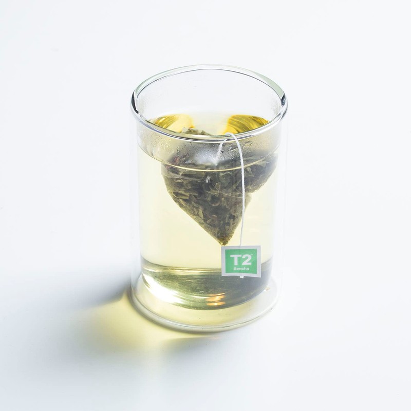 T2 Tea Sencha Green Tea Bags in Resealable Foil Refill