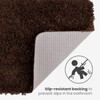 Odyssey Deep Pile Shaggy Non Slip Bath Mat 40 x