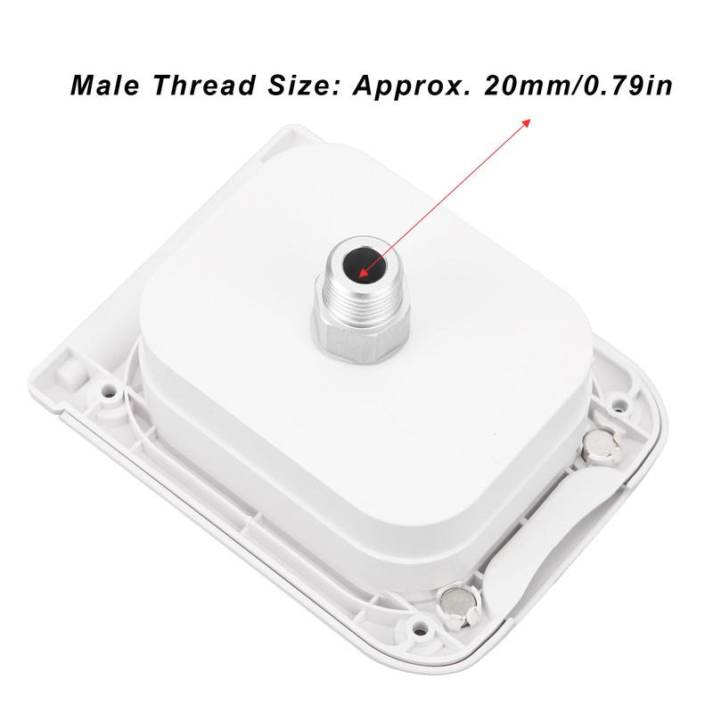 RV Water Inlet Hatch with Magnetic Cover High Hardness Wearproof