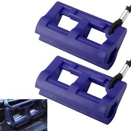 ZHONGXIA 4" Steer Stop Outboard Hydraulic Steering Lock for Stabilising Outboard Engines, Outboard Steering Lock Preventing Oscillation and Protecting Transport and Towing 1 Pair (Navy Blue)