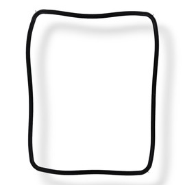 DL-pro Door Seal All-Round 4 Hooks for Beko 255440101 Seal OIF 21100 Oven Seal Rubber Seal Oven Door Seal for Oven Oven Cooker