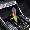 Meibaolin Car Automatic Shift Knob with Push Button Aluminum Alloy