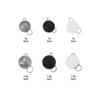 eMagTech 12 Pieces Tungsten Cheburashka Countersink Fishing Weights 1G 1.5G