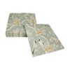 Caspari Scenic Songbirds Celadon Luncheon Napkins - 20 Per Package,