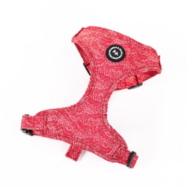 Angie and Allie Organic Cotton Dog Harness,No Pull Pet Harness with Leash D-Ring,Adjustable Soft Padded Dog Vest,Comfortable,Sustainable,Breathable and Stylish for Your Canine Companion