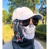 Balaclava Face Mask (White Beard Skull)