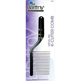 Brittny Pik Metal Comb K-Cutter (Pack of 6)