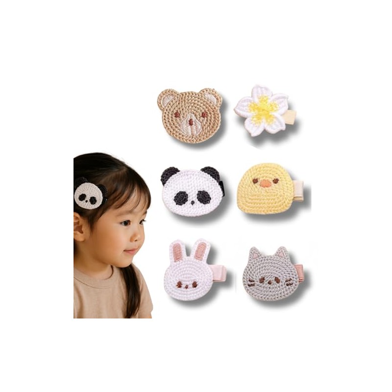 MiHaruTsu Baby Hairpin Baby Hair Clip for Thin Hair No
