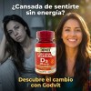 Cúrcuma Vitamina D3 Suplemento Godvit 30 Cápsulas 500mg