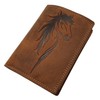 Genuine Buffalo Full Leather Women's Wallet / Purse / Wallet