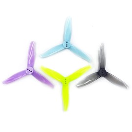 16pcs GEMFAN 3016 3inch Propeller 3-Blade Props for 1102~1303 1404 Motor 1.5mm Hole for FPV Toothpick Multicolor Quadcopter