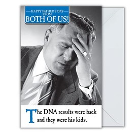 Father's Day Card From Both Of Us, Humorous Father's Day Card, Fathers Day Card, Father s Day Card, Father's Day Cards, Fathers Day Cards, Father s Day Cards,