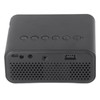 Mini Projector Black 1920x1080 Remote Control Inbuilt Speaker USB Powered