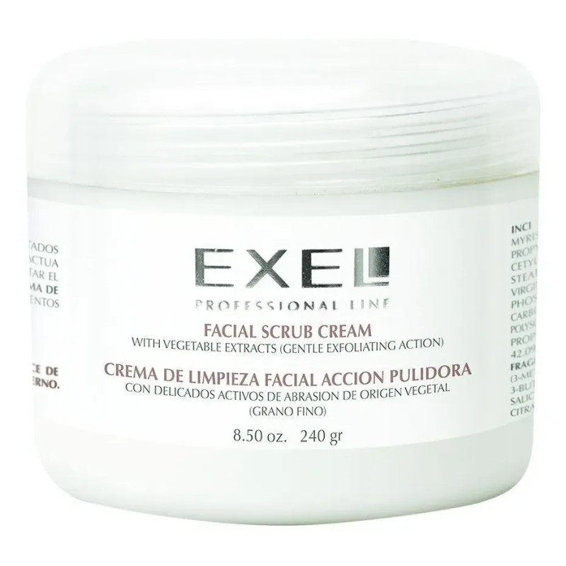 Crema Para Limpieza Facial Exel Cosmetica 240gr