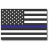 DHDM Decals 2-Pack Thin Blue Line Flag Magnet | 5-Inch